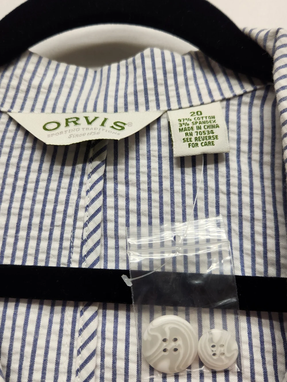 ⭐️NWOT Orvis Skirt Suit Set Size 20 Striped Coastal Grandma Quiet Luxury